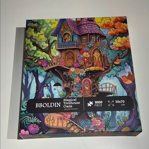 Magical Treehouse Oasis Puzzle - 1000 Piece